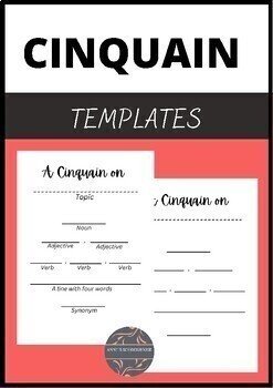 Mash > World Poetry Day > Cinquain - Templates and Structure/Poetry/5 ...
